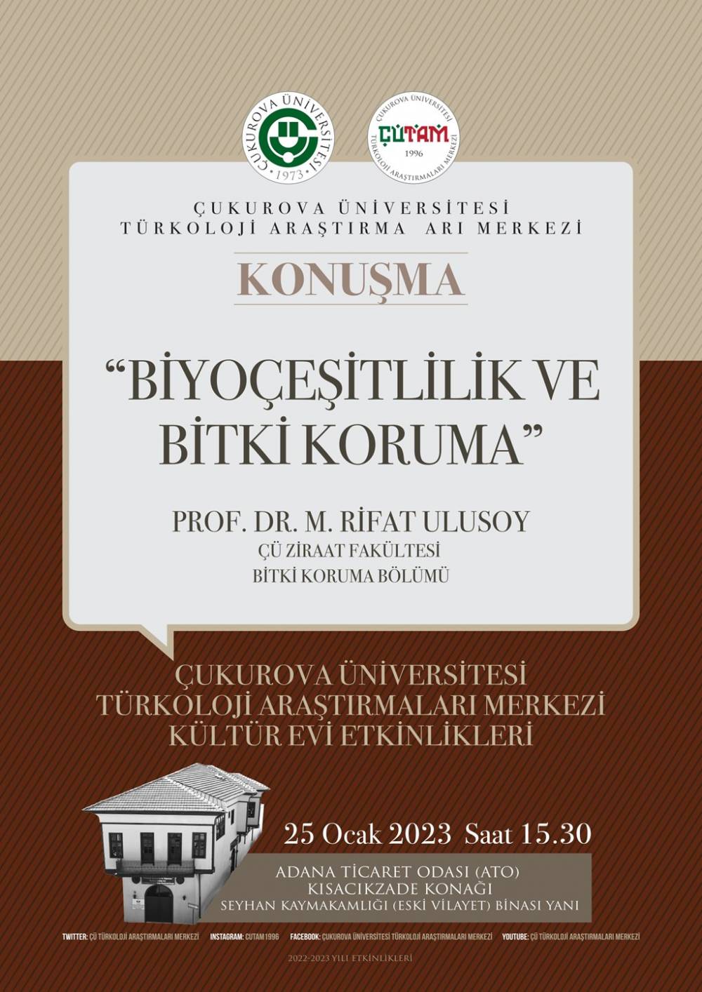 Biyoçeşitlilik ve Bitki Koruma Söyleşi