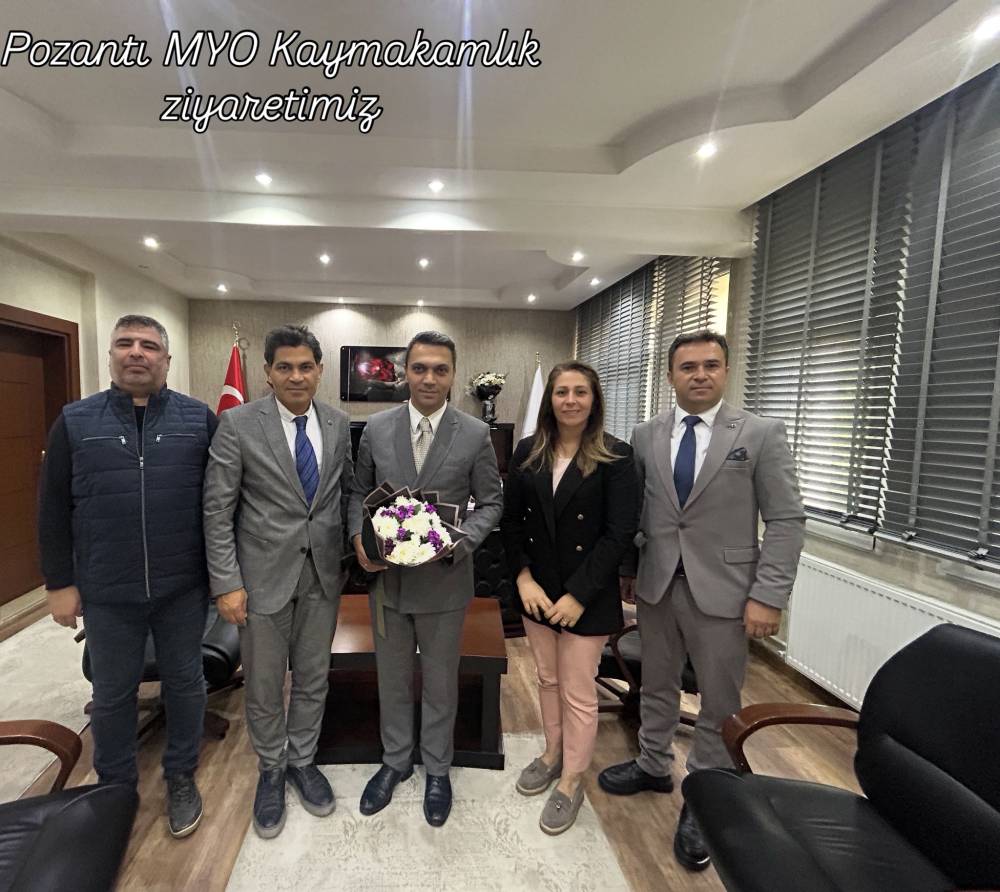 📍 Pozantı Kaymakamı Sayın  Muhammet CENGİZ’e hayırlı olsun ziyaretinde bulunduk